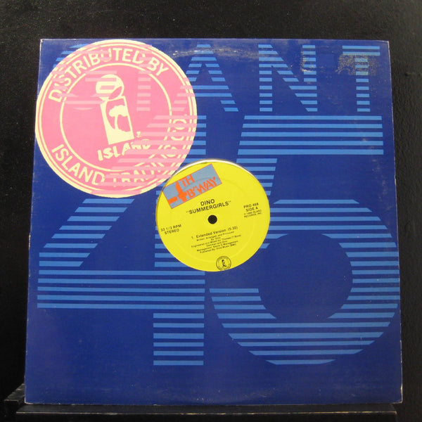 Dino - Summergirls 12" Mint- PRO 468 USA 1988 Vinyl Record - Shuga Records