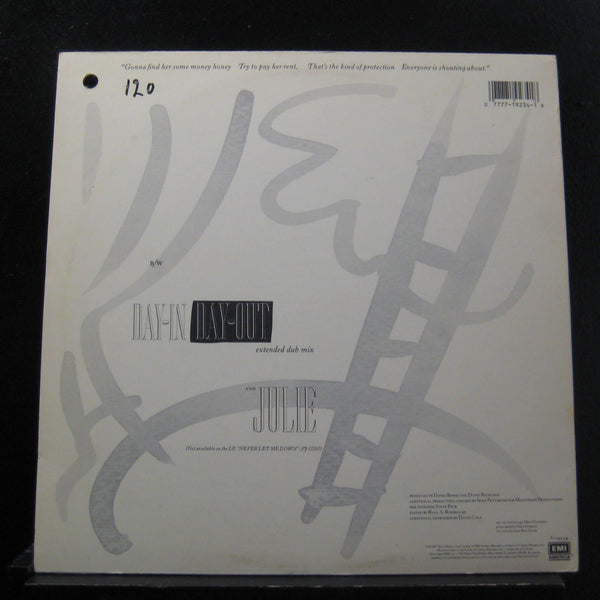 David Bowie - Day-In Day-Out 12" VG+ SPRO-9996 Promo Vinyl Record - Shuga Records