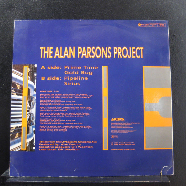 The Alan Parsons Project - Prime Time 12" Mint- 601 358 Germany Vinyl Record - Shuga Records
