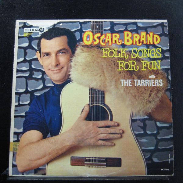 Oscar Brand With The Tarriers - Folk Songs For Fun LP Mint- DL 4275 Mono Promo - Shuga Records