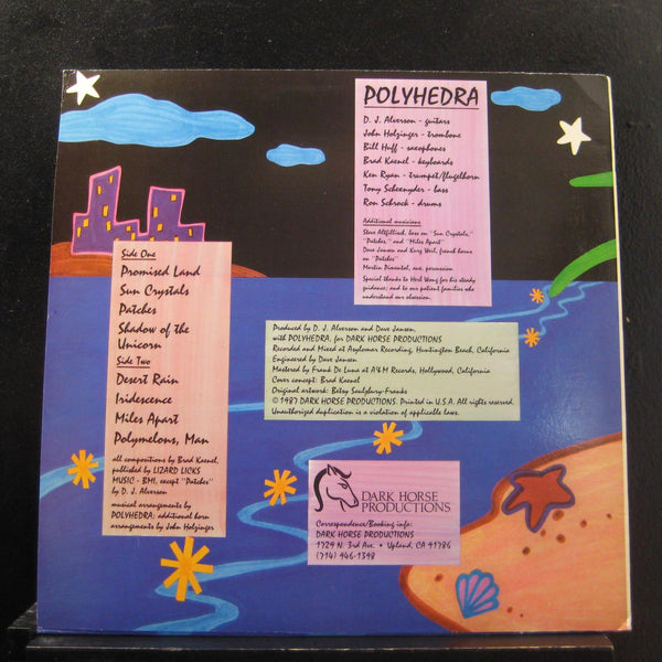 Polyhedra - Iridescence LP Mint- 4210 Dark Horse 1987 USA Vinyl Record w/Insert - Shuga Records