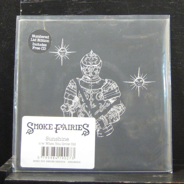Smoke Fairies - Sunshine 7" Mint- Heroes902 Vinyl 45 - Shuga Records