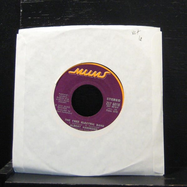 Albert Hammond - The Free Electric Band 7" VG+ ZS7 6018 Vinyl 45 - Shuga Records