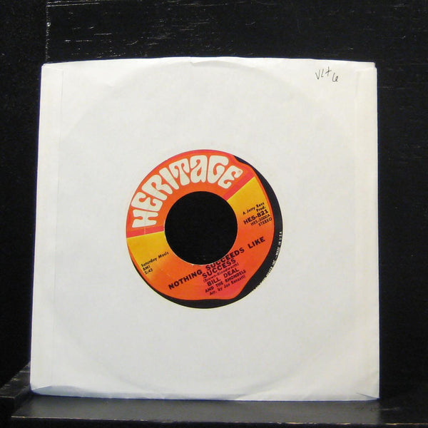 Bill Deal Nothing Succeeds Like Success / Swinging Tight 7" VG+ HES-821 Vinyl 45 - Shuga Records