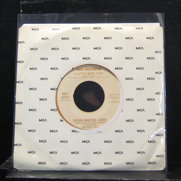 Olivia Newton - John A Little More Love 7" VG+ MCA 40975 Vinyl 45 Variant - Shuga Records