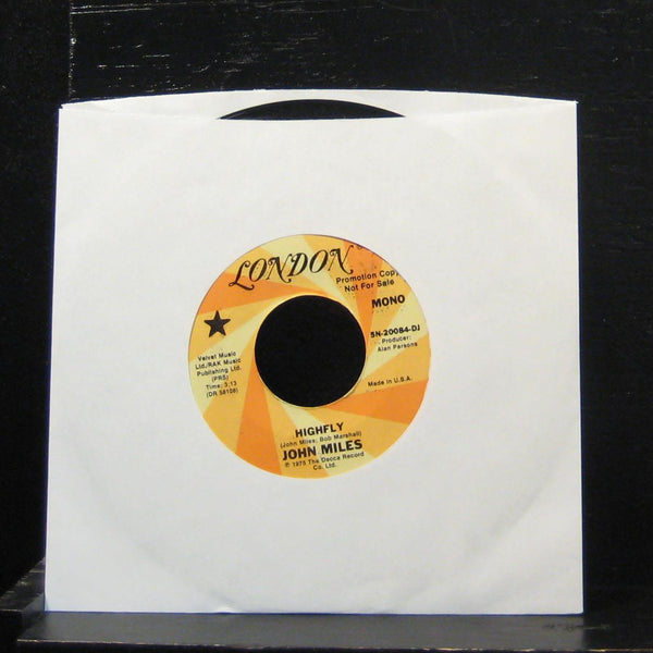 John Miles - Highfly 7" VG+ 5N-20084-DJ Vinyl 45 Promo 1975 - Shuga Records
