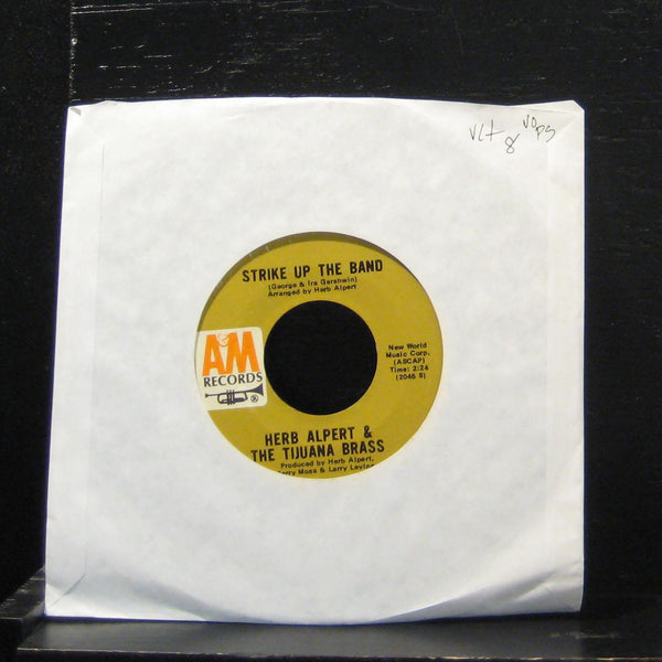 Herb Alpert & The Tijuana Brass - Jerusalem 7" VG+ 1225 Vinyl 45 A&M Records - Shuga Records
