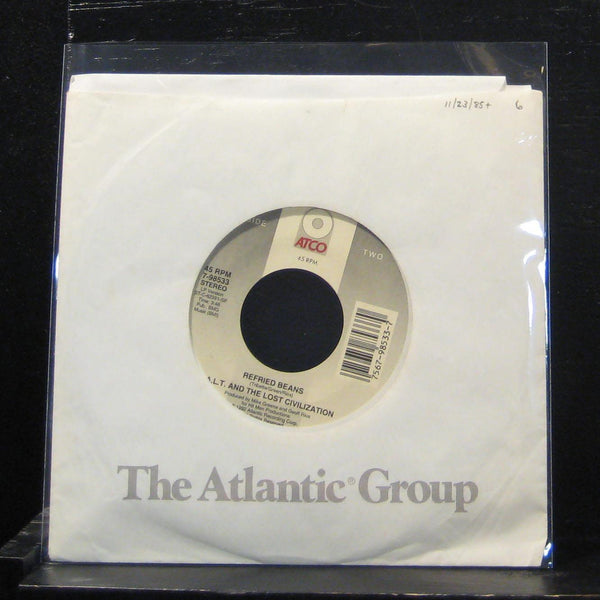 ALT And The Lost Civilization - Tequila / Refried Beans 7" VG+ 7-98533 Vinyl 45 - Shuga Records