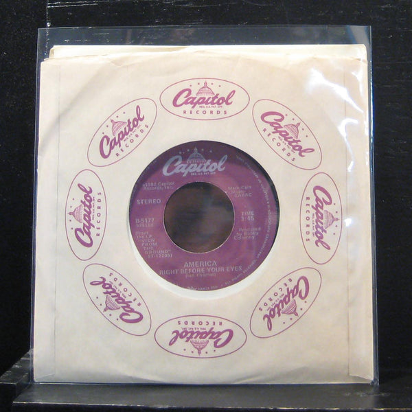 America Right - Before Your Eyes / Inspector Mills 7" VG+ B-5177 Vinyl 45 - Shuga Records