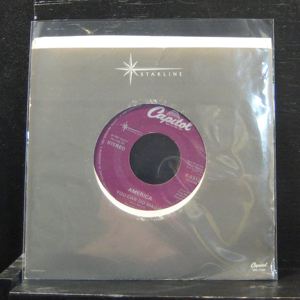 America - You Can Do Magic / Right Before Your Eyes 7" Mint- X-6312 Vinyl 45 - Shuga Records
