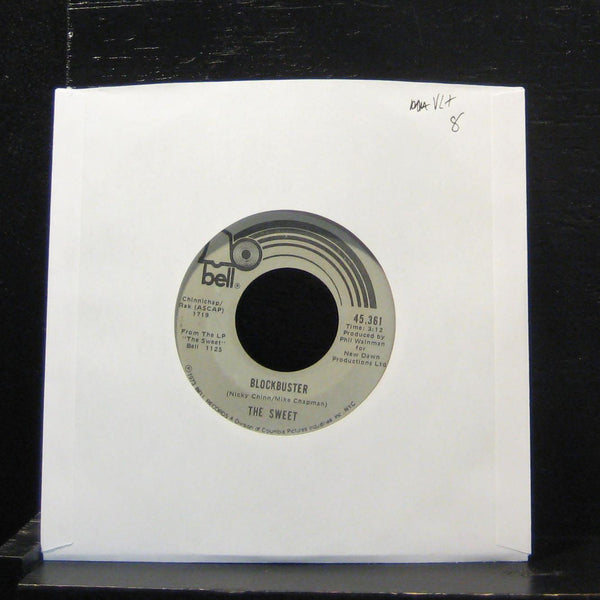 The Sweet - Blockbuster / Need A Lot Of Lovin 7" VG+ 45,361 Vinyl 45 - Shuga Records