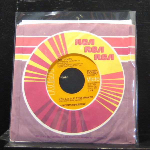 The Tymes - You Little Trustmaker / The North Hills 7" VG+ PB-10022 Vinyl 45 - Shuga Records