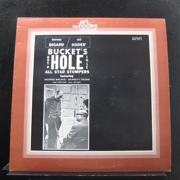 Barney Bigard / Art Hoades - Bucket's Got A Hole In It LP VG+ DS 211 Brown Cover - Shuga Records