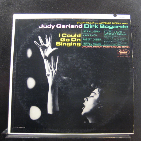 Judy Garland - I Could Go On Singing LP VG+ W-1861 Mono Capitol Rainbow Record - Shuga Records