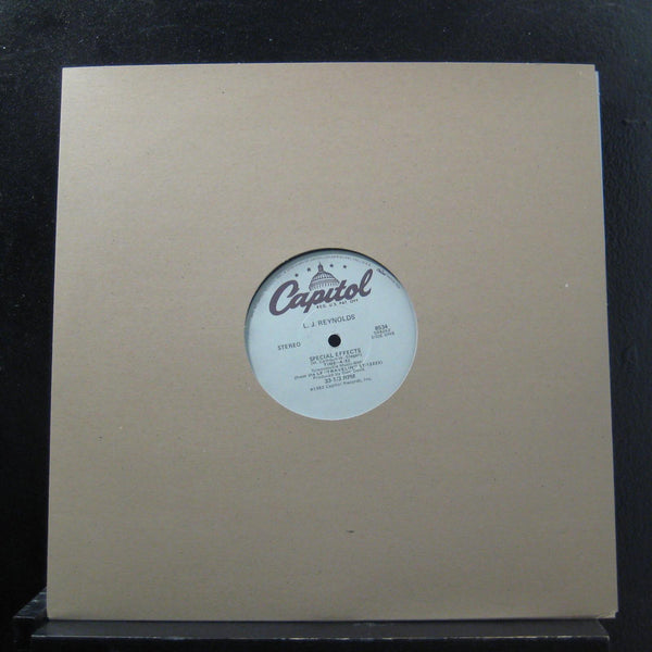 L.J. Reynolds - Special Effects 12" VG+ 8534 Capitol 1982 USA Vinyl Record - Shuga Records