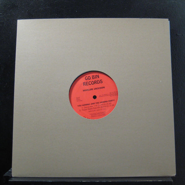 Marlon Jackson - You Wanna Jam You Wanna Party 12" VG+ GB1002 Vinyl Record - Shuga Records