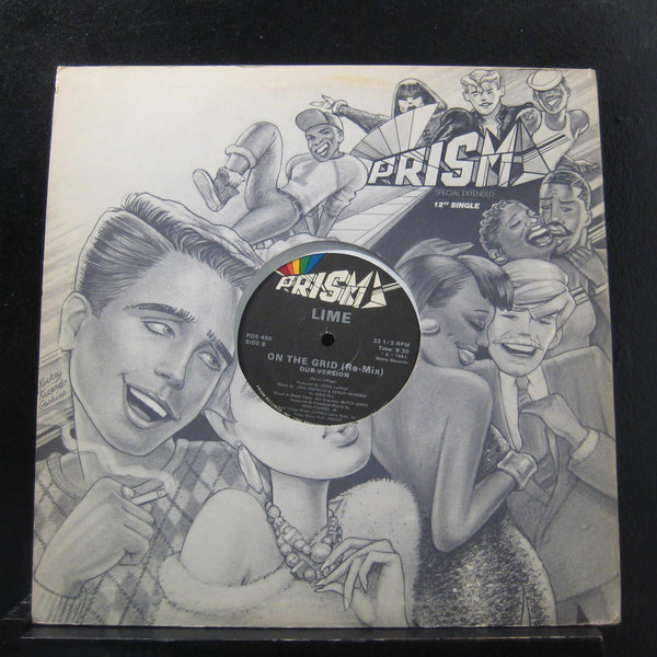 Lime - On The Grid (Re-Mix) 12" Mint- PDS 490 Prism 1983 USA Vinyl Record - Shuga Records