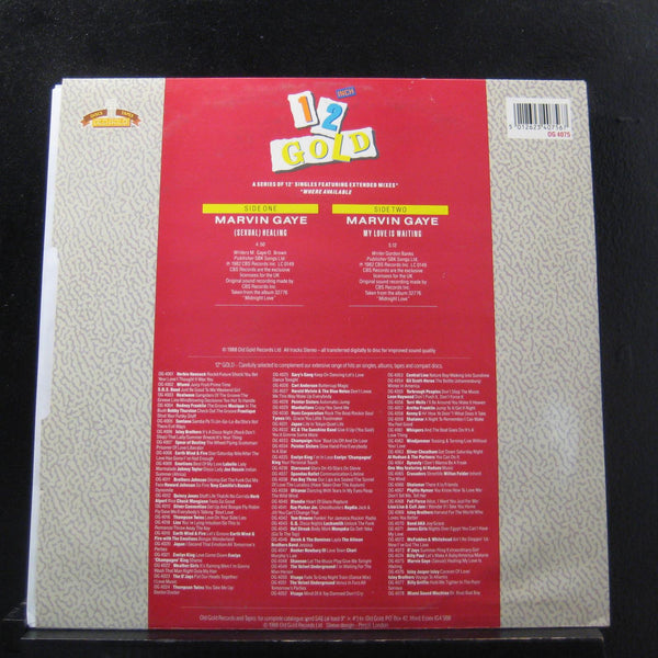 Marvin Gaye - (Sexual) Healing / My Love Is Waiting 12" VG+ OG 4075 UK Vinyl - Shuga Records