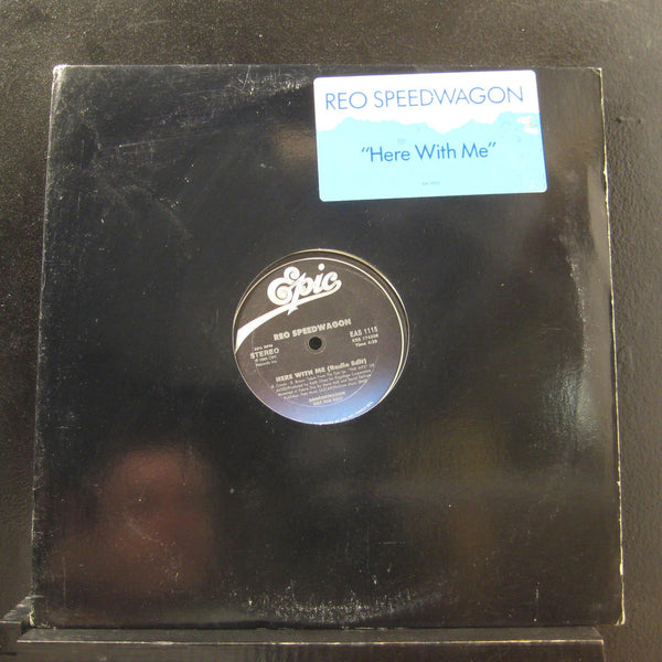 REO Speedwagon - Here With Me (Radio Edit / LP Version) 12" Mint- EAS 1115 Promo - Shuga Records