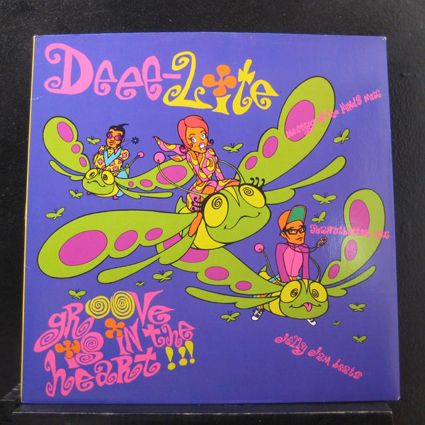 Deee-Lite - Groove Is In The Heart / What Is Love? 12" Mint- 0-66622 Record 1st - Shuga Records