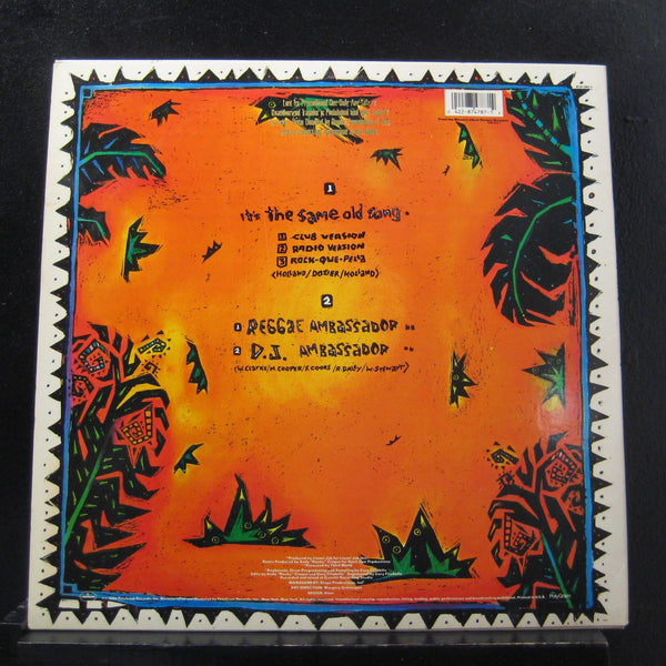 Third World - It's The Same Old Song 12" Mint- 874 787-1 Promo Vinyl Record - Shuga Records