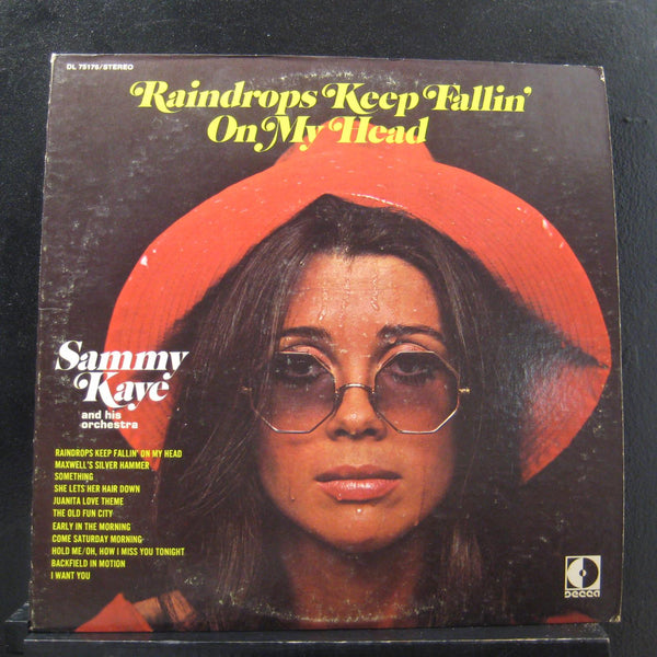 Sammy Kaye - Raindrops Keep Falin On My Head LP VG+ DL 75176 Stereo Vinyl Record - Shuga Records