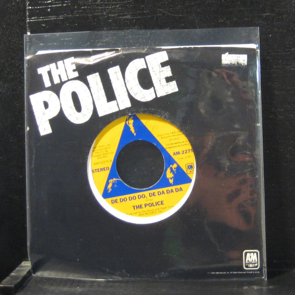 The Police - De Do Do Do, De Da Da Da 7" VG+ AM-2275 Label Variation Vinyl 45 - Shuga Records