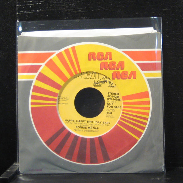 Ronnie Milsap - Happy, Happy Birthday Baby 7" Mint- JK-14286 Promo Vinyl 45 - Shuga Records