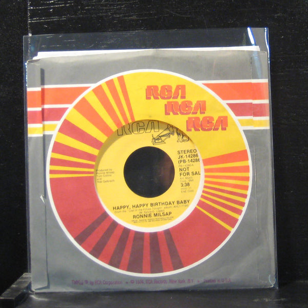 Ronnie Milsap - Happy, Happy Birthday Baby 7" Mint- JK-14286 Promo Vinyl 45 - Shuga Records