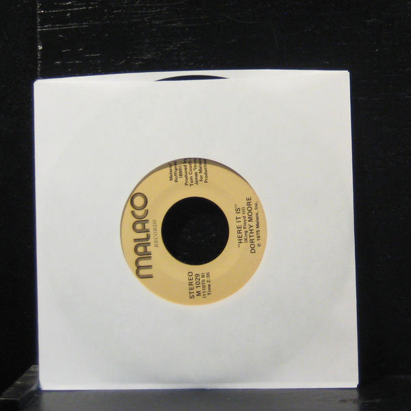 Dorthy Moore - Misty Blue / Here It Is 7" Mint- M 1029 Malaco 1975 USA Vinyl 45 - Shuga Records