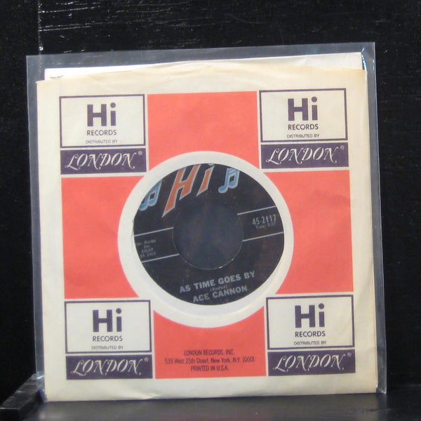 Ace Cannon - Wonderland By Night / As Time Goes By 7" VG 45-2117 Vinyl 45 - Shuga Records