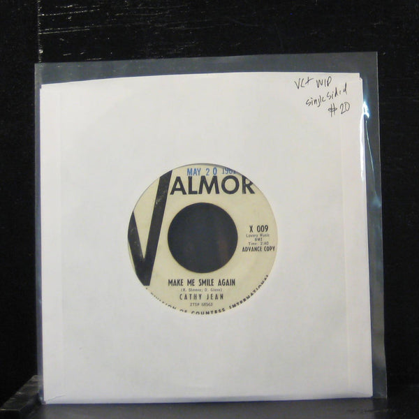 Cathy Jean - Make Me Smile Again / Sugar Cake 7" VG+ X 009 Promo Single Sided - Shuga Records