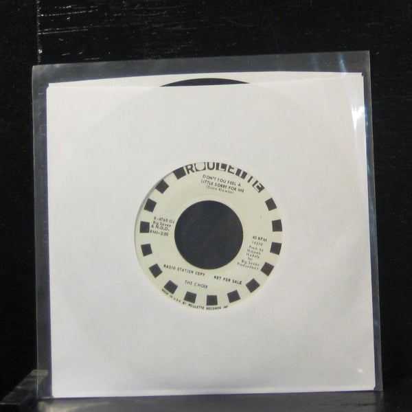 The Choir - No One Here To Play With / Don't You Feel A Little 7" VG+ R-4760 DJ - Shuga Records
