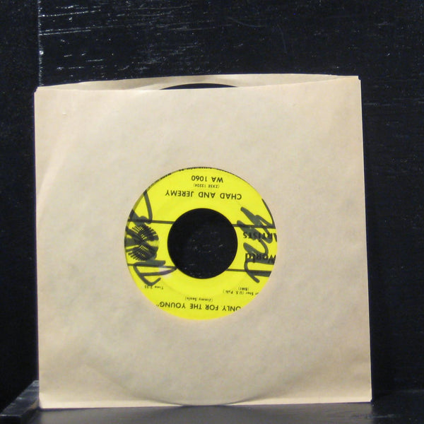 Chad Jeremy - September In The Rain / Only For The 7" VG+ WA 1060 Yellow Lbl 45 - Shuga Records