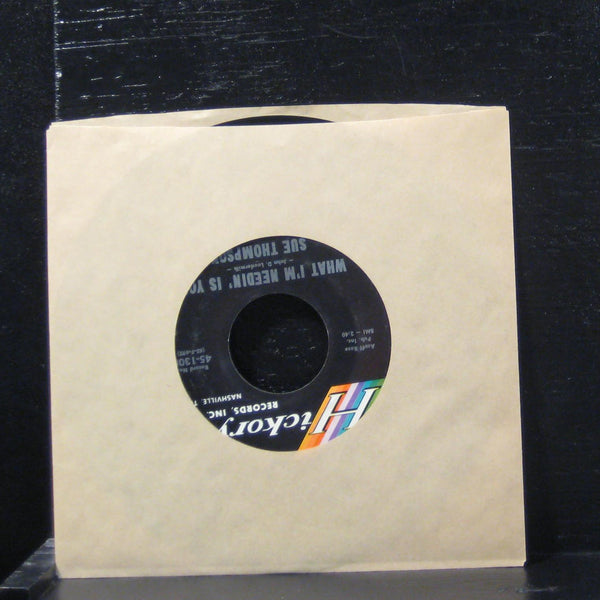 Sue Thompson - Stop Th' Music / What I'm Needin' Is You 7" VG+ 45-1308 Vinyl 45 - Shuga Records