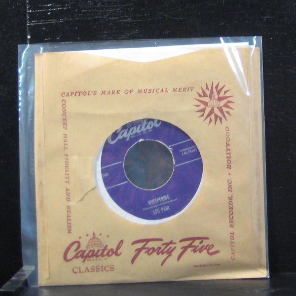 Les Paul And Mary Ford - The World Is Waiting For Sunrise 7" VG+ F1748 Alt Label - Shuga Records