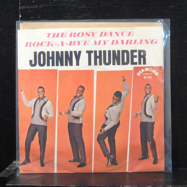 Johnny Thunder - Rock-A-Bye My Darling / The Rosy Dance 7" VG+ D-132 Vinyl 45 - Shuga Records