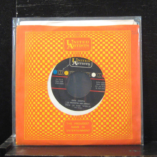 Don Costa - That's The Way With Love Viggio Nell' Infikito 7" VG+ UA318 Vinyl 45 - Shuga Records