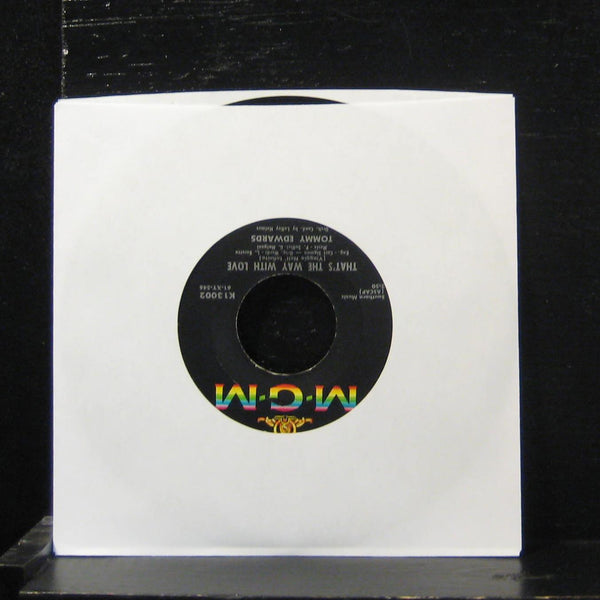 Tommy Edwards - That's The Way With Love / The Golden Chain 7" VG+ K13002 Vinyl - Shuga Records