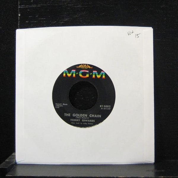 Tommy Edwards - That's The Way With Love / The Golden Chain 7" VG+ K13002 Vinyl - Shuga Records
