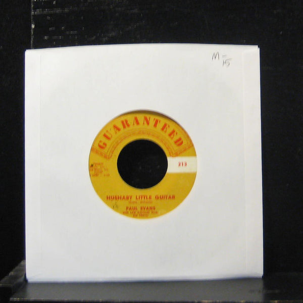 Paul Evans - Hushaby Little Guitar / Blind Boy 7" Mint- 213 USA 1960 Vinyl 45 - Shuga Records