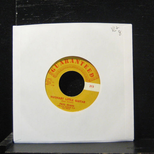 Paul Evans - Hushaby Little Guitar 7" VG+ 213 Guaranteed 1960 USA Vinyl 45 - Shuga Records