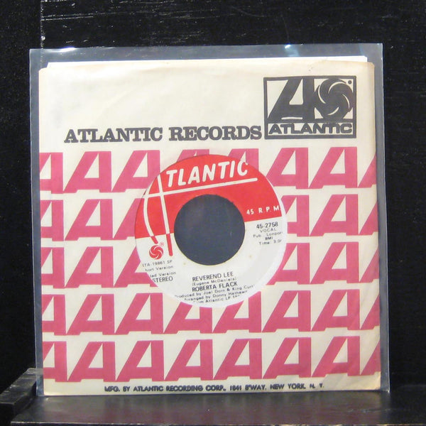 Roberta Flack - Reverend Lee 7" Mint- 45-2758 Atlantic White Promo Vinyl 45 - Shuga Records