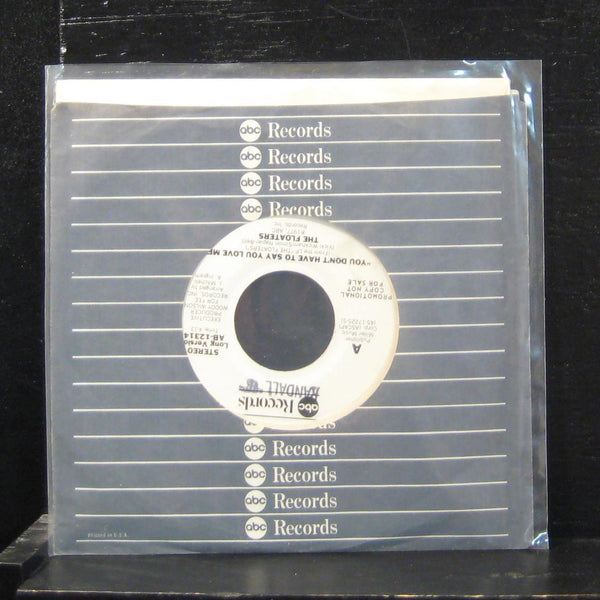 The Floaters - You Don't Have To Say You Love Me 7" VG+ AB-12314 Promo Vinyl 45 - Shuga Records