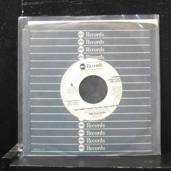 The Floaters - You Don't Have To Say You Love Me 7" VG+ AB-12314 Promo Vinyl 45 - Shuga Records