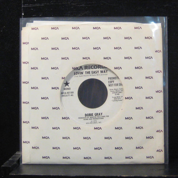 Dobie Gray - Lovin' The Easy Way 7" Mint- MCA-40188 White Promo Vinyl 45 - Shuga Records