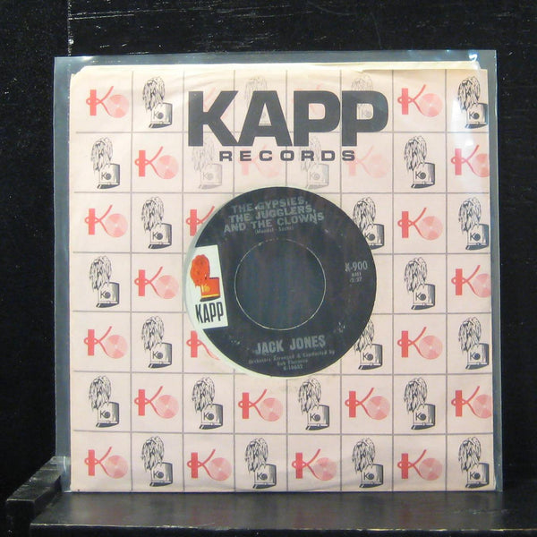 Jack Jones - The Gypsies, The Jugglers, And The Clowns 7" VG+ K-900 Vinyl 45 - Shuga Records