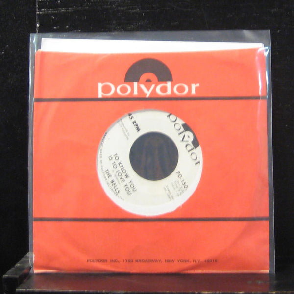 The Bells - For Better For Worse / To Know You Is To Love 7" VG+ PD 15031 Promo - Shuga Records