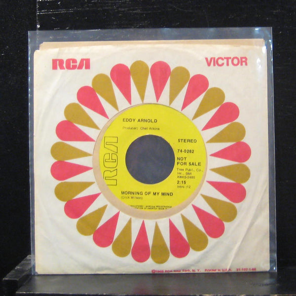 Eddy Arnold - Morning Of My Mind / Since December 7" VG+ 74-0282 Promo Vinyl 45 - Shuga Records