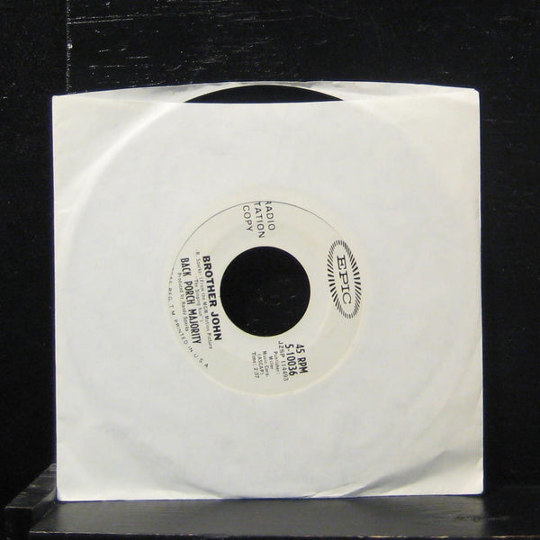The Back Porch Majority - Brother John / Honey And Wine 7" VG+ 5-10036 Promo - Shuga Records